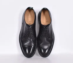 GREEN GEORGE Scarpe<Scarpe derby pelle lavata nere Maremma