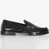 HENDERSON Scarpe<Scarpe mocassini neri pelle opaca corrida