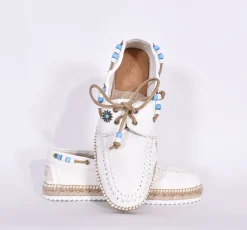 Lagoa Scarpe<Scarpe Nautico Parker bianco