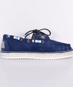 Lagoa Scarpe<Scarpe Nautico Suede blu
