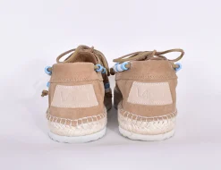 Lagoa Scarpe<Scarpe Nautico Suede beige sabbia