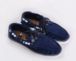 Lagoa Scarpe<Scarpe Nautico Suede blu
