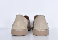 DOUCAL'S Scarpe<Scarpe mocassini suede visone sabbia