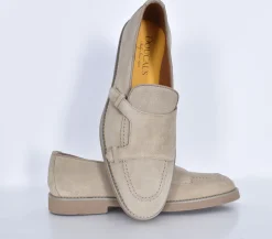 DOUCAL'S Scarpe<Scarpe mocassini suede visone sabbia