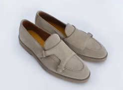 DOUCAL'S Scarpe<Scarpe mocassini suede visone sabbia