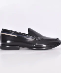 FABI Scarpe<Scarpe mocassini pelle nera fatte a mano