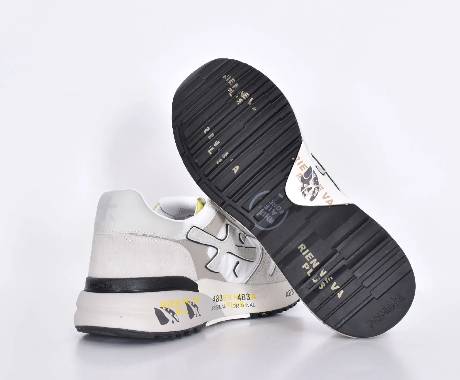 PREMIATA Sneakers<Scarpe Sneakers Mick 7212 bianco grigio