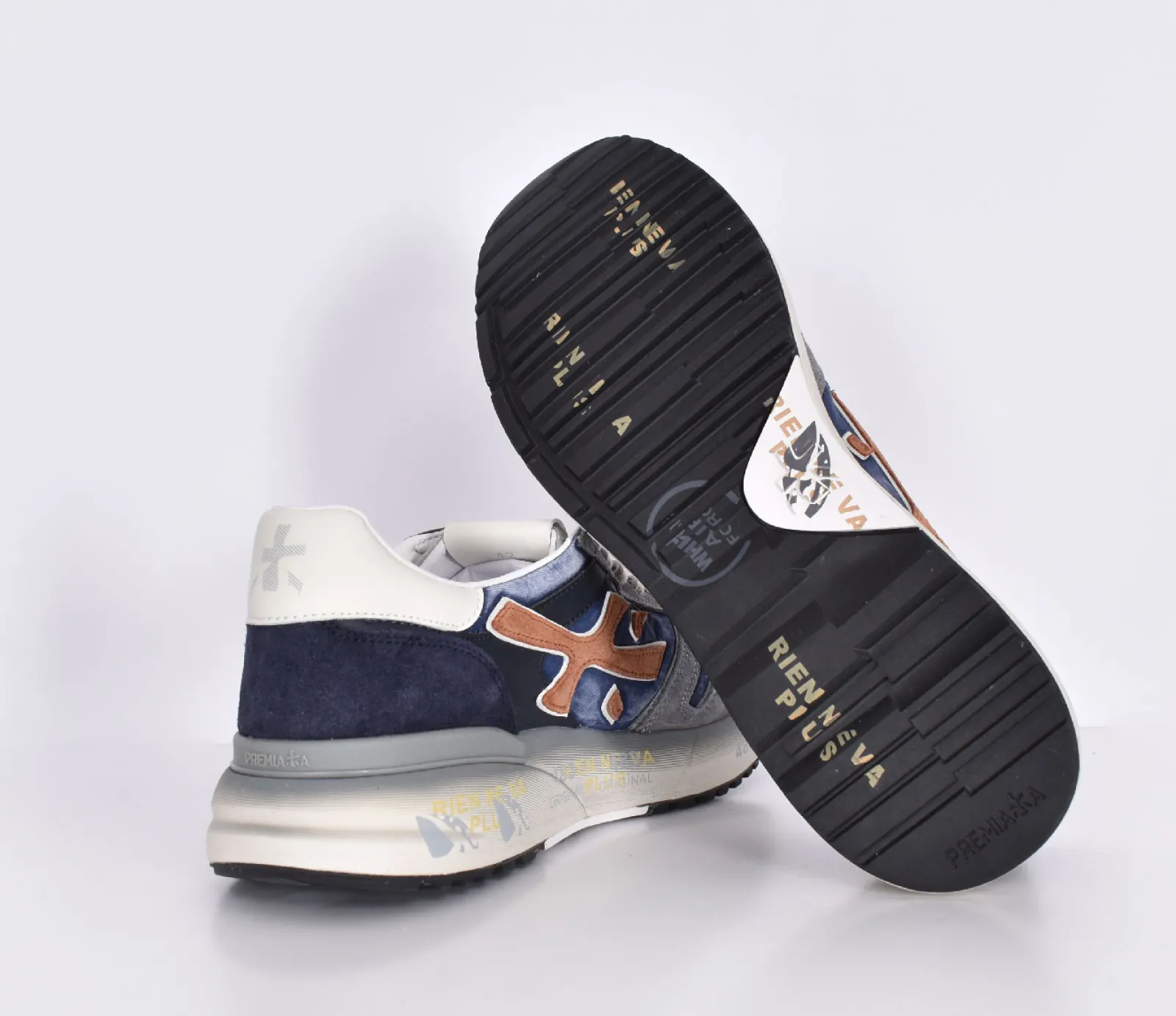 PREMIATA Sneakers<Scarpe Sneakers Mick 7215 grigio blu