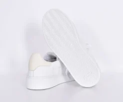 D.A.T.E. Sneakers<Scarpe sneakers D.A.T.E levante calf bianco beige