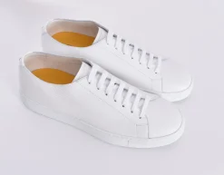 DOUCAL'S Sneakers<Scarpe Sneakers pelle bianche Tumblet