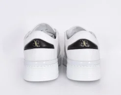 FABI Sneakers<Scarpe Sneakers bianco nero nappa