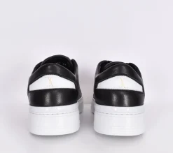 FABI Sneakers<Scarpe Sneakers nero bianco nappa
