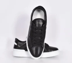 FABI Sneakers<Scarpe Sneakers nero bianco nappa