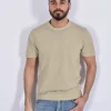 DANIELE FIESOLI Maglie<T shirt maglia dry cotton beige