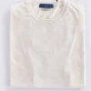 DANIELE FIESOLI Maglie<T shirt maglia dry cotton bianco panna
