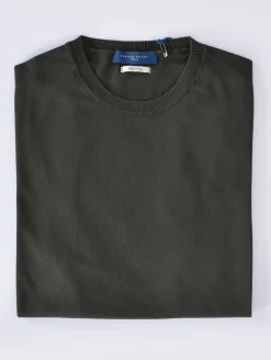 DANIELE FIESOLI Maglie<T shirt maglia dry cotton verde militare