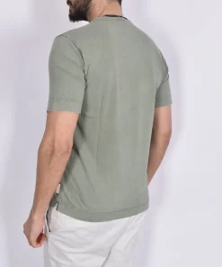 BOB T-shirt<T-shirt city serafino collo bottoni