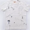 BOB T-shirt<T-shirt ricamata Shell bianca