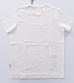 BOB T-shirt<T-shirt ricamata Shell bianca