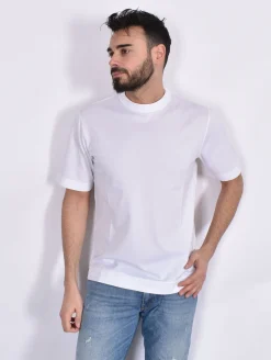 CIRCOLO 1901 T-shirt<T-shirt bianco piquet