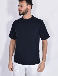 CIRCOLO 1901 T-shirt<T-shirt blu piquet