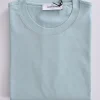 GRAN SASSO T-shirt<T-shirt cotone sottogiacca verde acqua