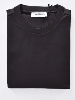 GRAN SASSO T-shirt<T-shirt filo Scozia marrone