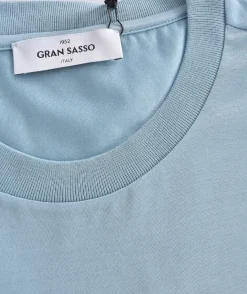 GRAN SASSO T-shirt<T-shirt filo Scozia carta da zucchero