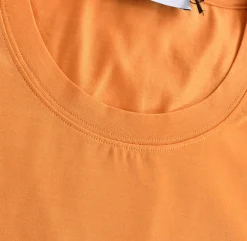 GRAN SASSO T-shirt<T-shirt filo scozia arancio
