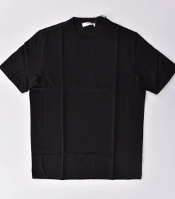 GRAN SASSO T-shirt<T-shirt filo Scozia nera