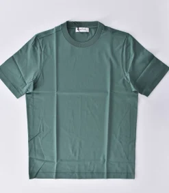 GRAN SASSO T-shirt<T-shirt filo Scozia verde