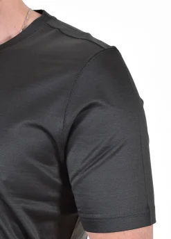 GRAN SASSO T-shirt<T-shirt filo scozia verde