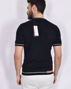 BOB Maglie<t-shirt maglia Willis blu