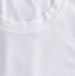 GRAN SASSO T-shirt<T-shirt maglia bianco cotone crepe