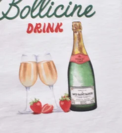 MC2 SAINT BARTH T-shirt<T-shirt Bollicine drink Champagne