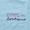 MC2 SAINT BARTH T-shirt<T-shirt celeste Estate mi lontano