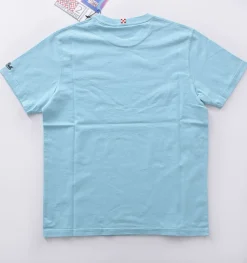 MC2 SAINT BARTH T-shirt<T-shirt celeste Estate mi lontano