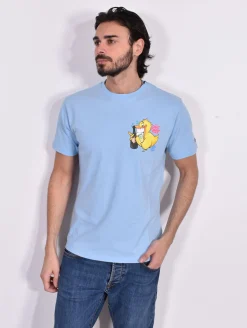 MC2 SAINT BARTH T-shirt<T-shirt Ducky champ azzurra Crypto Puppets
