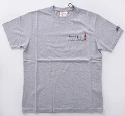 MC2 SAINT BARTH T-shirt<T-shirt fondo bottiglia grigio