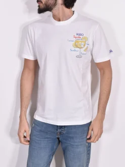 MC2 SAINT BARTH T-shirt<T-shirt German Spritz bianca