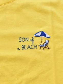 MC2 SAINT BARTH T-shirt<T-shirt gialla son of a beach