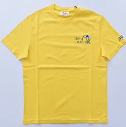 MC2 SAINT BARTH T-shirt<T-shirt gialla son of a beach