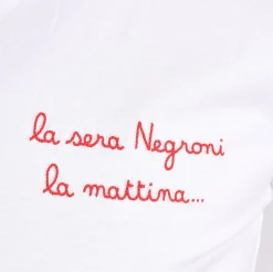 MC2 SAINT BARTH T-shirt<T-shirt Negroni mattina bianca
