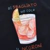 MC2 SAINT BARTH T-shirt<T-shirt nera ho sbagliato negroni