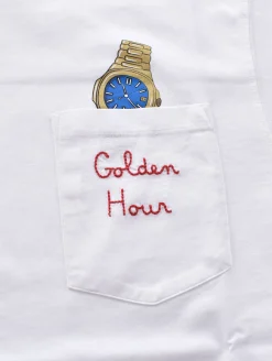 MC2 SAINT BARTH T-shirt<T-shirt orologio golden hour