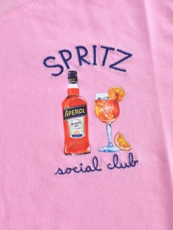 MC2 SAINT BARTH T-shirt<T-shirt rosa spritz social club