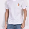 MC2 SAINT BARTH T-shirt<T-shirt Snoopy surfer bianca