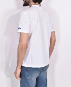 MC2 SAINT BARTH T-shirt<T-shirt Snoopy surfer bianca