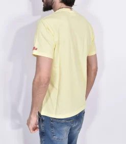 MC2 SAINT BARTH T-shirt<T-shirt sono fico gialla