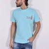 MC2 SAINT BARTH T-shirt<T-shirt Spritz water Aperol azzurro